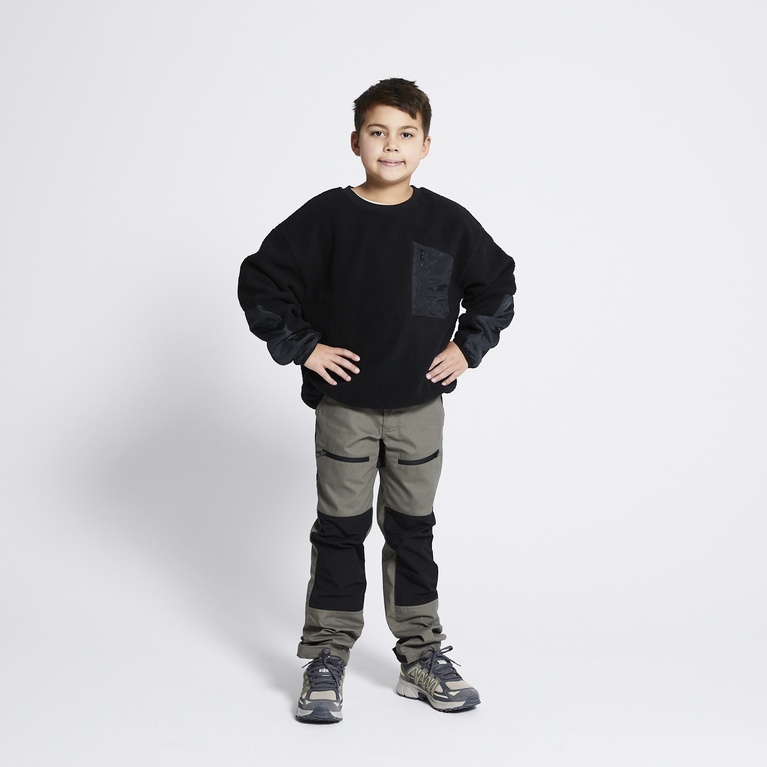Pile sweatshirt "Active pile" Black